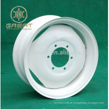 Roda W7x20 do trator do aço da agricultura do OEM, furo do parafuso 6-17mm para a venda